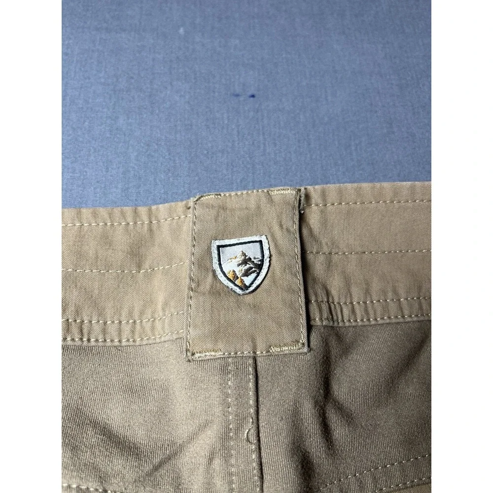 KÜHL Patent Pending Hiking Shorts Mens 38 Beige Comfort Outdoor